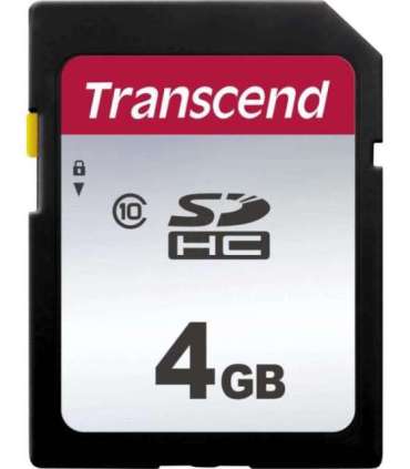 MEMORY SDHC 4GB C10/TS4GSDC300S TRANSCEND