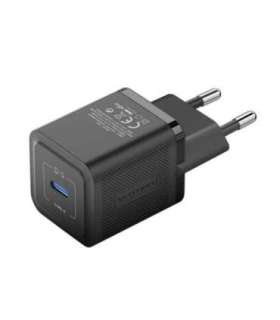MOBILE CHARGER WALL 20W USB-C/1P BLACK FEPB0-EU VENTION
