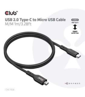 CABLE USB TO MICRO USB 1M/M/M CAC-1526 CLUB3D