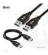 CABLE USB3.1 3A 0.5M/M/M CAC-1409 CLUB3D