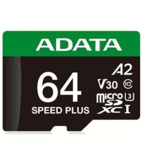 MEMORY MICRO SDXC 64GB UHS-I/UD64GUI3V30A2SP-RA1 ADATA