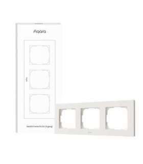 SMART SWITCH FRAME H2 (3-GANG)/WHITE FE-X02D-W AQARA