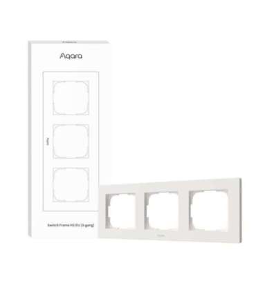 SMART SWITCH FRAME H2 (3-GANG)/WHITE FE-X02D-W AQARA
