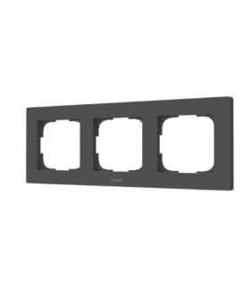 SMART SWITCH FRAME H2 (3-GANG)/GRAY FE-X02D-G AQARA