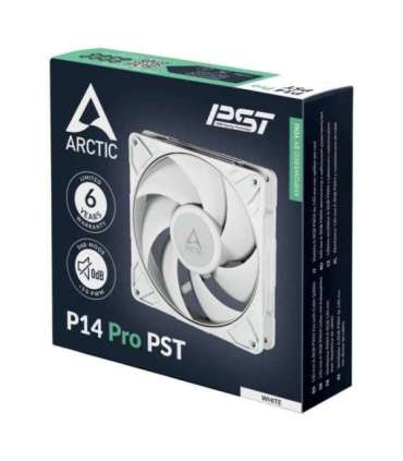 CASE FAN 140MM P14 PRO PST/WHT ACFAN00317A ARCTIC
