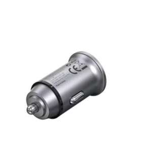 MOBILE CHARGER CAR USB/2P GRAY FFBH0 VENTION