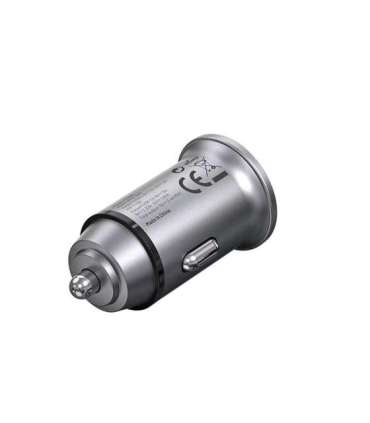 MOBILE CHARGER CAR USB/2P GRAY FFBH0 VENTION