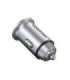 MOBILE CHARGER CAR USB/2P GRAY FFBH0 VENTION