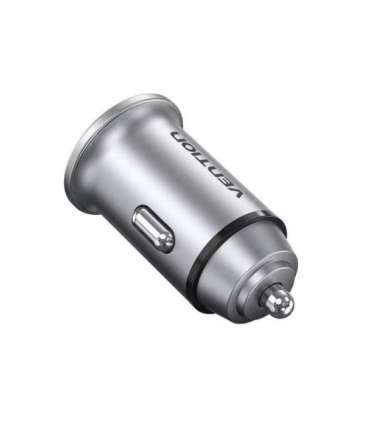 MOBILE CHARGER CAR USB/2P GRAY FFBH0 VENTION