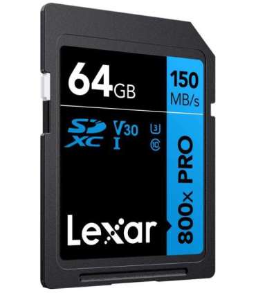 MEMORY SDXC 64GB UHS-I/LSD0800P064G-BNNNG LEXAR