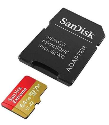 MEMORY MICRO SDXC 64GB UHS-I/W/A SDSQXAH-064G-GN6MA SANDISK