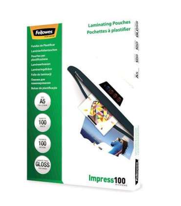 LAMINATOR POUCH GLOSSY/A5 100 100PCS 5351002 FELLOWES