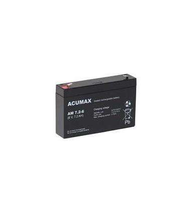BATTERY 6V 7.2AH/AM7.2-6 ACUMAX EMU