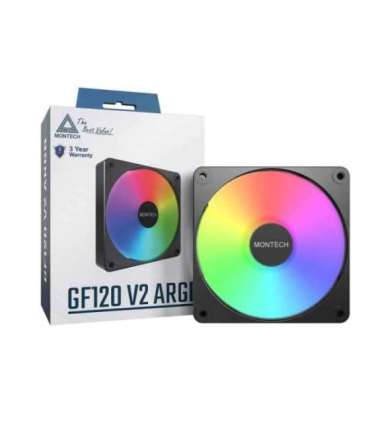 CASE FAN 120MM/GF120 V2 ARGB PWM (B) MONTECH