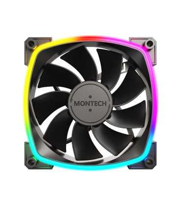 CASE FAN 120MM/RX120 PWM BLACK MONTECH