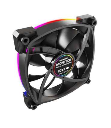 CASE FAN 120MM/RX120 PWM BLACK MONTECH
