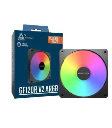 CASE FAN 120MM/GF120R V2 ARGB PWM (B) MONTECH