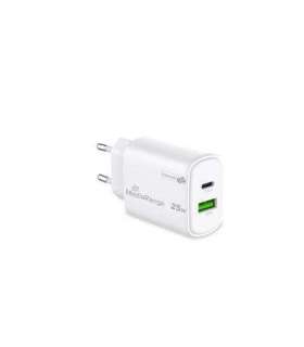 POWER ADAPTER USB/USB-C 25W/FAST MRMA112-2 MEDIARANGE