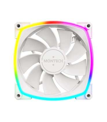 CASE FAN 120MM/RX120 PWM WHITE MONTECH