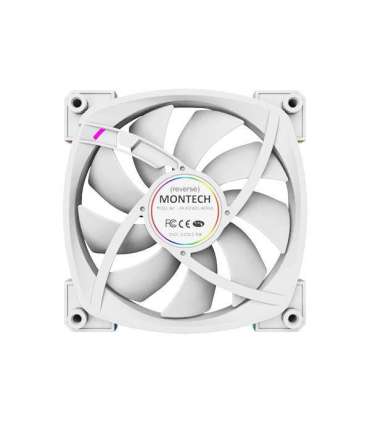 CASE FAN 120MM/RX120 PWM WHITE MONTECH