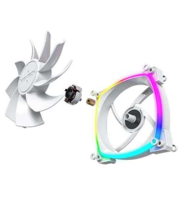 CASE FAN 120MM/RX120 PWM WHITE MONTECH