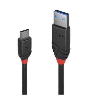 CABLE USB3.2 A-C 1.5M/BLACK 36917 LINDY