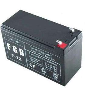 BATTERY 12V 7AH VRLA/FGB7-12 EMU
