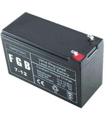 BATTERY 12V 7AH VRLA/FGB7-12 EMU