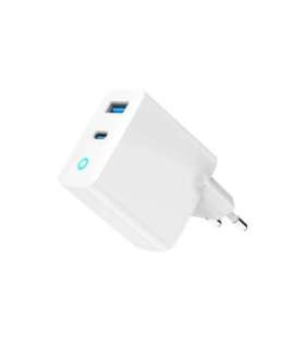 CHARGER USB 45W 2PORT GAN/TA-UC-PDQC45L-W-01 GEMBIRD
