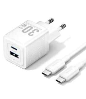 MOBILE CHARGER WALL USB +CABLE/30W 2P TZ-FEQW0-EU-01 VENTION