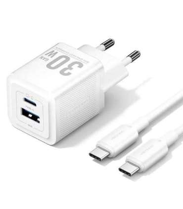 MOBILE CHARGER WALL USB +CABLE/30W 2P TZ-FEQW0-EU-01 VENTION