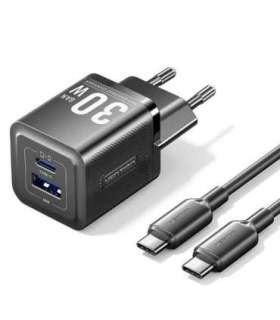 MOBILE CHARGER WALL USB +CABLE/30W 2P TZ-FEQB0-EU-01 VENTION