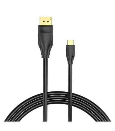 CABLE DP TO USB-C 8K HD/2M BLACK CGYBH VENTION