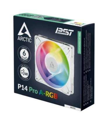 CASE FAN 140MM P14 PRO A-RGB/WHT ACFAN00318A ARCTIC