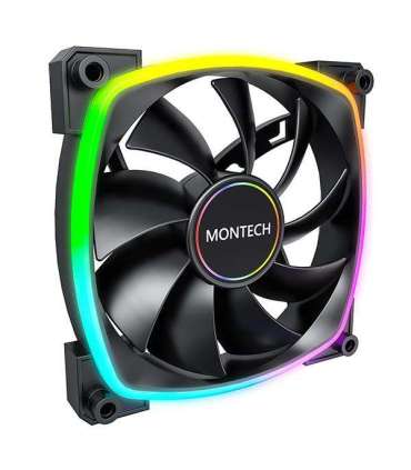 CASE FAN 140MM/AX140 PWM BLACK MONTECH