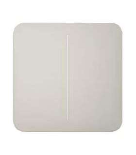 SMART SOLOBUTTON 2GANG/OYSTER 46020 AJAX