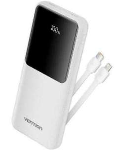 POWER BANK USB 10000MAH 22.5W/WHITE FHOW0 VENTION
