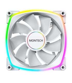 CASE FAN 140MM/RX140 PWM WHITE MONTECH