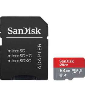 MEMORY MICRO SDXC 64GB UHS-I/W/A SDSQUAB-064G-GN6MT SANDISK