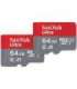 MEMORY MICRO SDXC 64GB UHS-I/W/A SDSQUAB-064G-GN6MT SANDISK