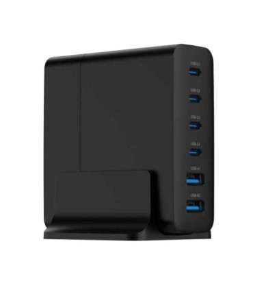 CHARGER USB UNIVERSAL 6P 75W/TA-UC-2A4C-PD75-01-BK GEMBIRD