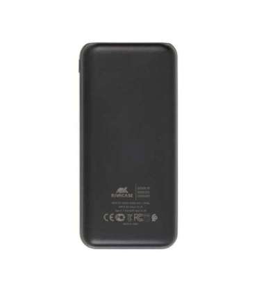 POWER BANK USB 20000MAH/VA2071 BLACK RIVACASE