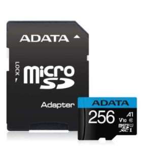 MEMORY MICRO SDXC 256GB W/AD./AUSDX256GUICL10A1-RA1 ADATA