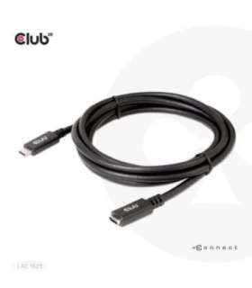 CABLE USB-C TO USB-C 2M/M/F CAC-1529 CLUB3D