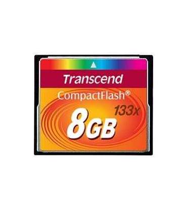 MEMORY COMPACT FLASH 8GB/133X TS8GCF133 TRANSCEND
