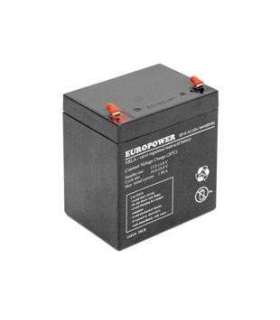 BATTERY 12V 5AH VRLA/EP5-12T2 EUROPOWER EMU
