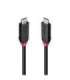 CABLE USB4 240W TYPE C 1M/BLACK LINE 37001 LINDY