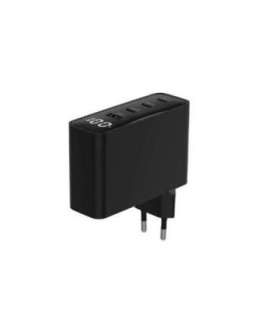 CHARGER USB 100W 4PORT GAN/TA-UC-PDQC100LCD-01-BK GEMBIRD