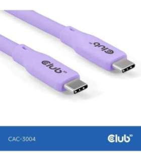 CABLE USB-C TO USB-C 2M/M/M PURPLE CAC-3004 CLUB3D