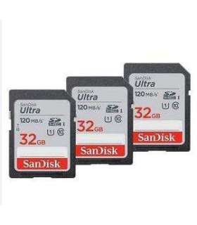 MEMORY SDHC 32GB UHS-I/3PC SDSDUN4-032G-GN6IM SANDISK